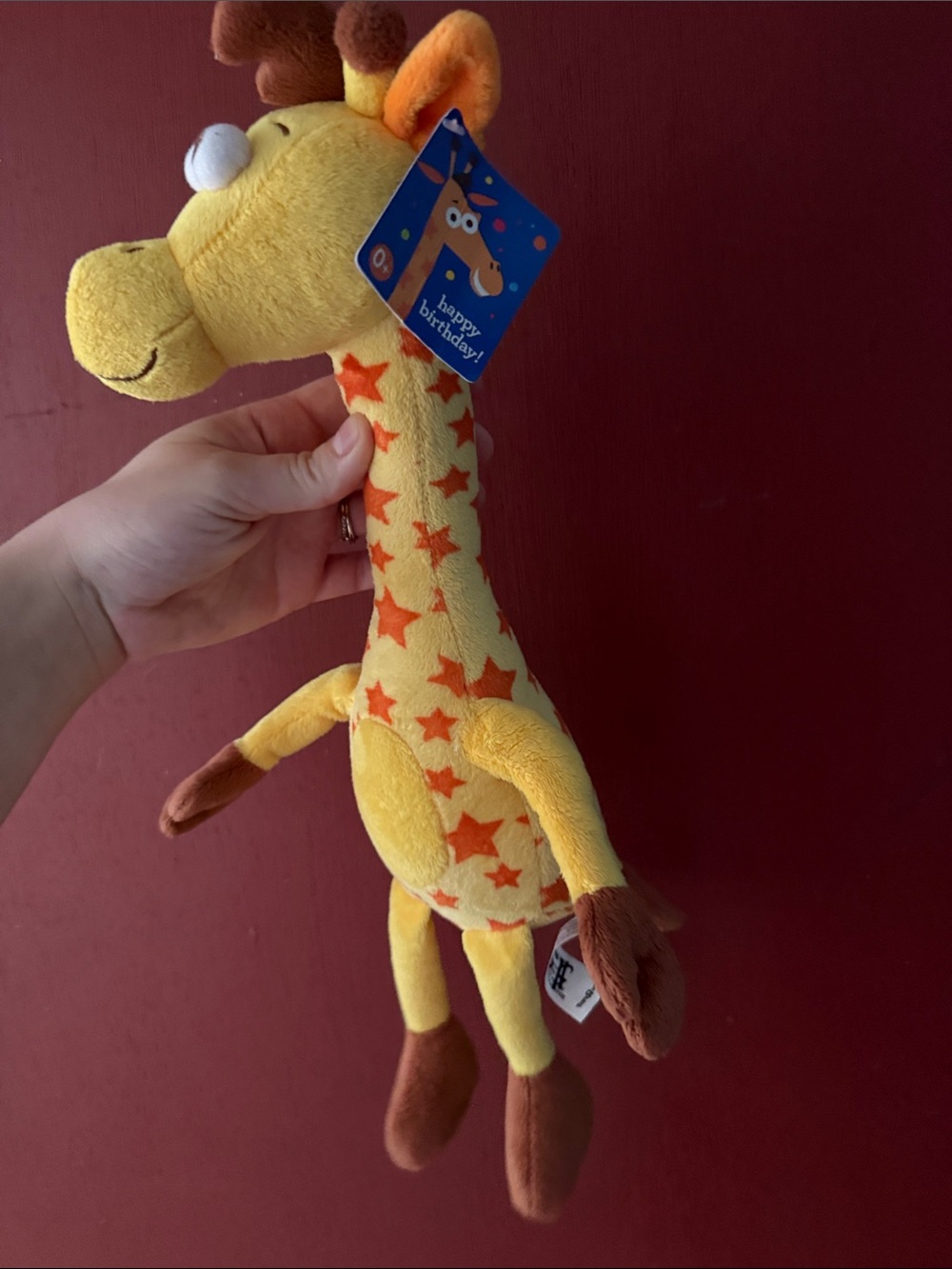 Toys R Us GEOFFREY The Giraffe 17" Plush Stuffed Animal Mascot